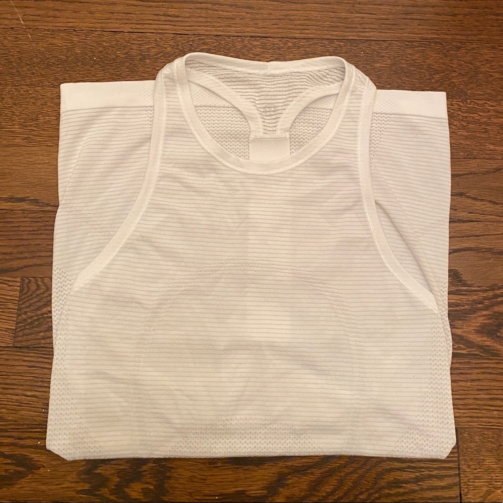 White Lululemon Tank Top